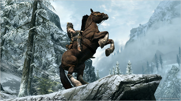 Elder Scrolls V: Skyrim, See a man about a horse!