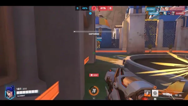 Overwatch 2 features an intuitive heads-up (HUD) display