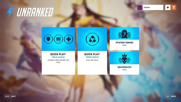 The Overwatch 2 Unranked Mode offers 4 different play style options