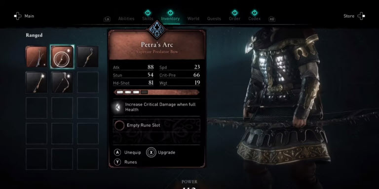 Valhalla Weapon - Petra’s Arc