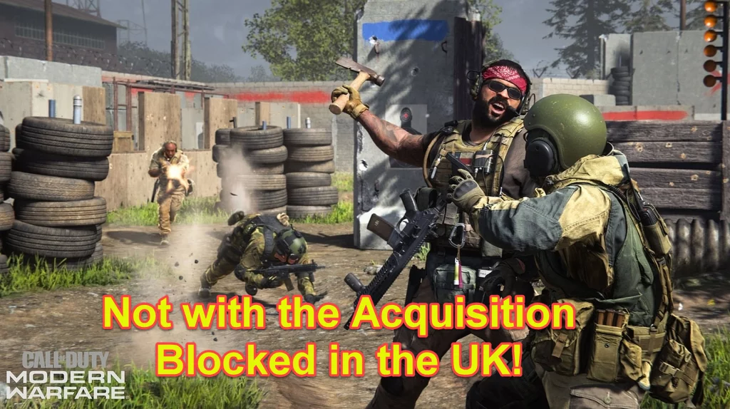 Not with the Acquisition Blocked in the UK! | Decent Call of Duty on Nintendo Switch? Brits Express Doubt