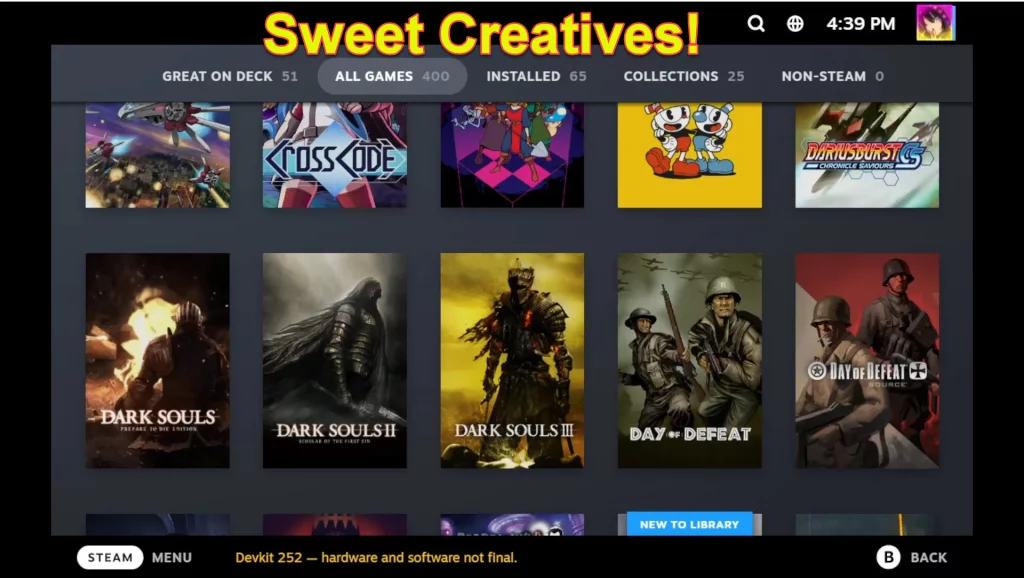 Sweet Creatives! | How To Add Custom Artwork To Games On Steam Deck
