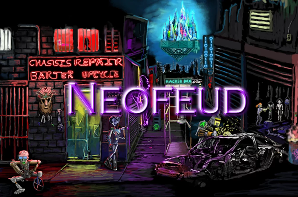 Check this Out! | Neofeud, a Dystopic Cyberpunk Adventure