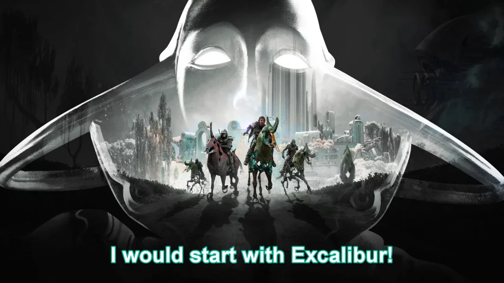 I would start with Excalibur | Should you Choose Excalibur, Mag, or Volt in Warframe’s The Duviri Paradox