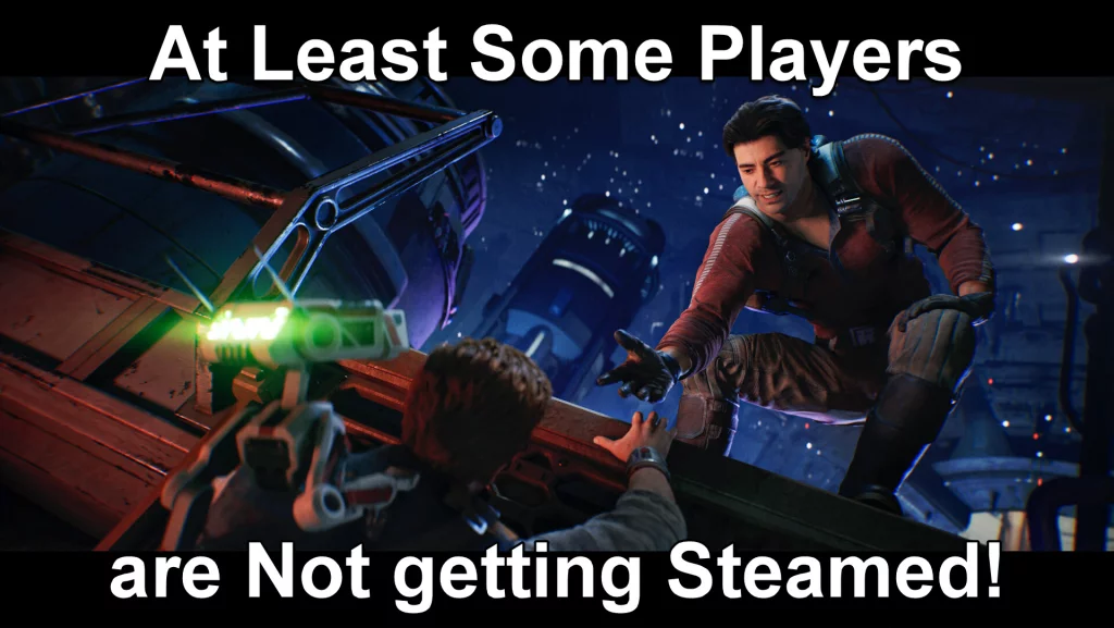 At Least Some Players are Not getting Steamed! | Star Wars Jedi: Survivor Beats Fallen Order on Steam Despite Bugs