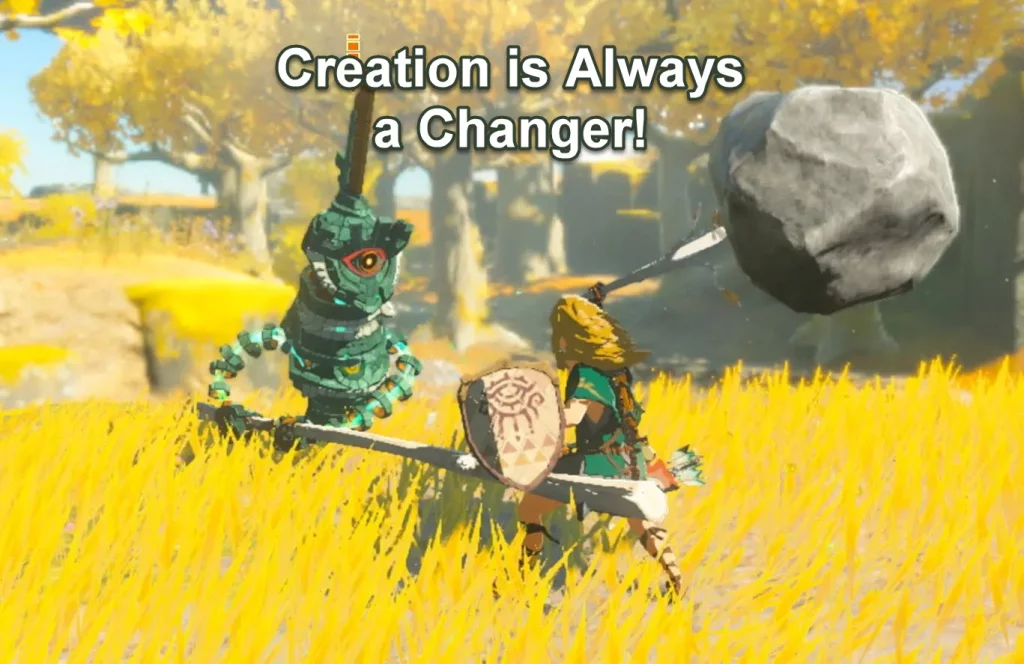 Will this This Zelda: Tears of the Kingdom Feature Change the Game Forever? | Creation is Always a Changer!