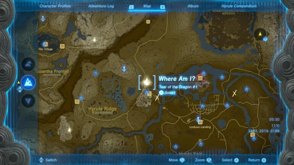 Where are the Geoglyphs And Dragon’s Tears Located in Zelda Tears of the Kingdom