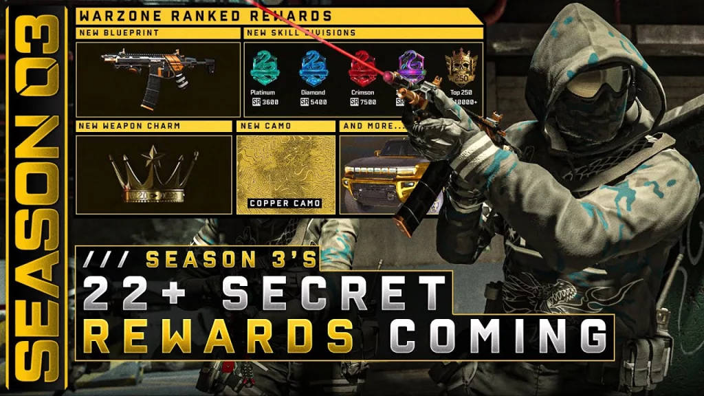 Get a Sneak Peek at the Latest Warzone 2 Ranked Play Season 3 Rewards