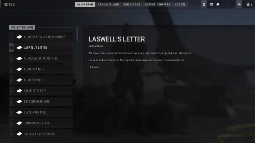 How to Read Laswells Letter in DMZ