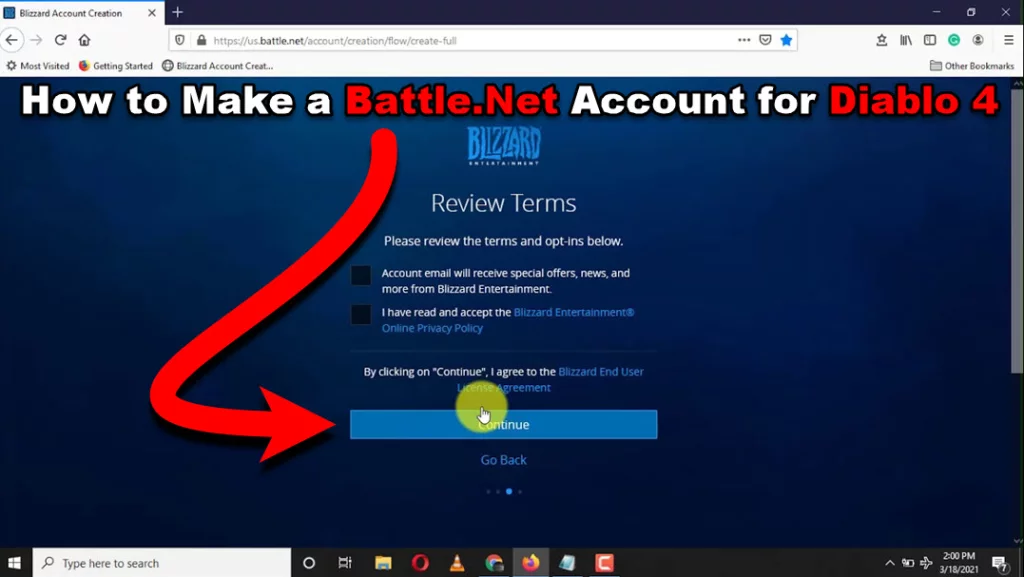 How to Make a Battle.Net Account for Diablo 4