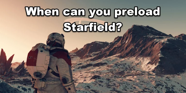 When can you preload Starfield? A new Xbox Series S listing may have confirmed it