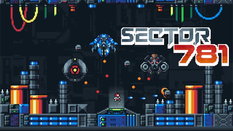 SECTOR 781 is a another Cool 8-Bit Platformer by Ben James