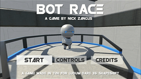Bot Race is a Cool 3D Platformer Developed in 72 Hours by Indie Dev Nick Zangus