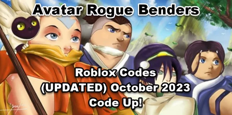 Roblox Avatar Rogue Benders Codes (UPDATED) October 2023 - Code Up!