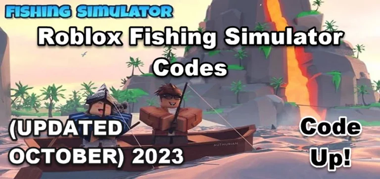 Roblox Fishing Simulator Codes (UPDATED) October 2023