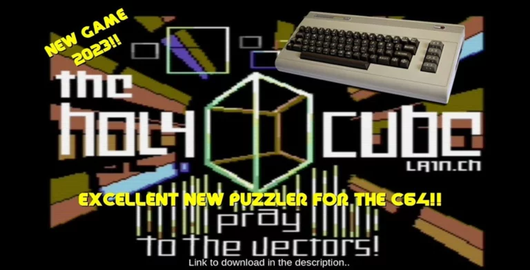 A Puzzler Like No Other: The Holy Cube Debuts on the Commodore 64