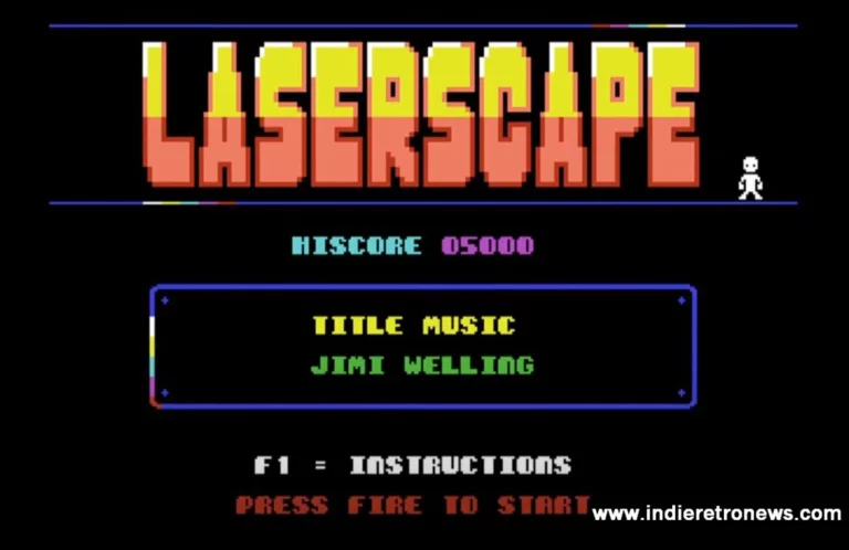 Unveiling Laserscape: An Addictive Puzzle Game for the C64 by Vector5 Games