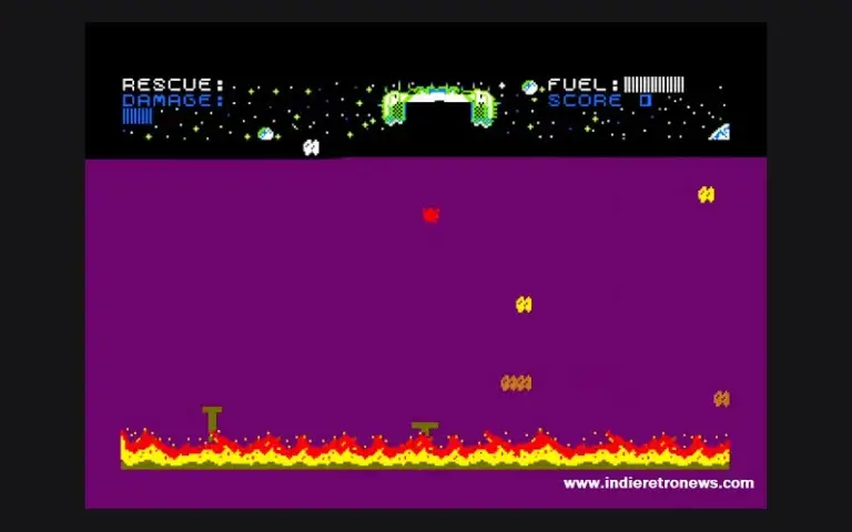 Discover the Thrills of Space Rescue in Jupiter: A Review of Altanerus Dog's New Amstrad CPC Game
