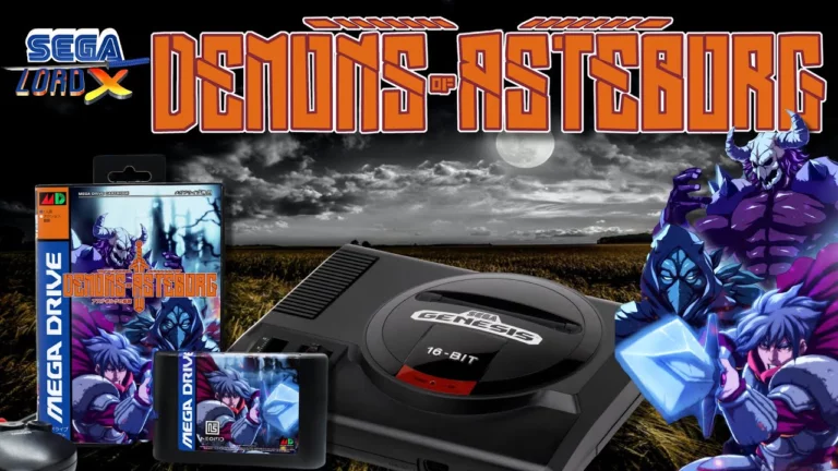 Demons of Asteborg is a Cool NEW SEGA MegaDrive & Genesis Game by Neofid Studios