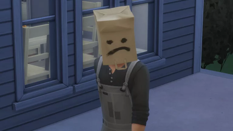 Step-by-Step Tutorial: How to Get Rid of Jeb Harris' Annoying Paper Bag in The Sims 4