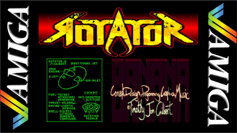 Rotator is a Cool Amiga Platform Puzzler by Psytronik Software