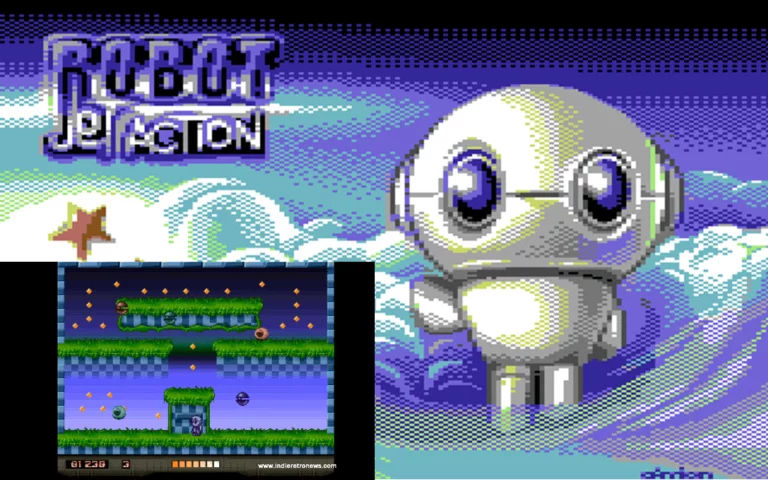 Robot Jet Action - A new game is coming to the Commodore Amiga via Retro Navigator