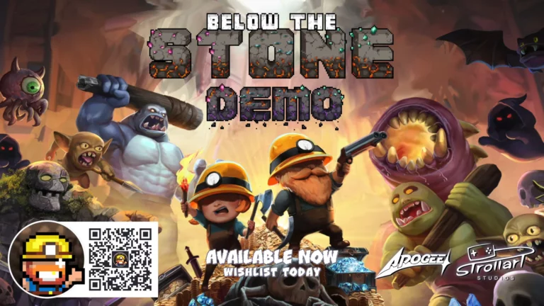 Below the Stone is a New and Cool Dungeon Crawler by Strollart Studios and Apogee Entertainment
