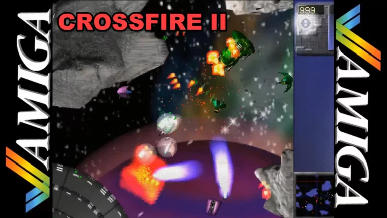 CROSSFIRE II is a Cool Amiga Retro/Arcade Top-Down Shooter by Dreamworlds Development