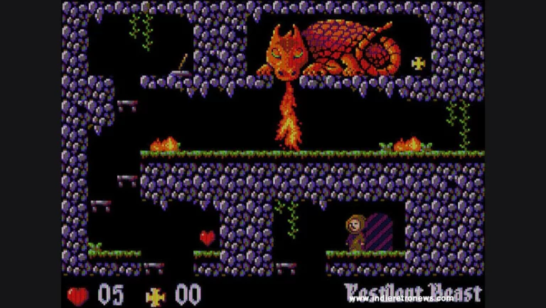 L'abbaye Des Morts (Abbey(s) of the Dead) - Indie Retro News C64 Game of the Year 2019 gets an Amiga demo