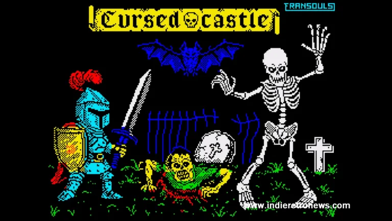 Cursed Castle - A new ZX Spectrum game as a nod to Ghosts 'n' Goblins by Fransouls