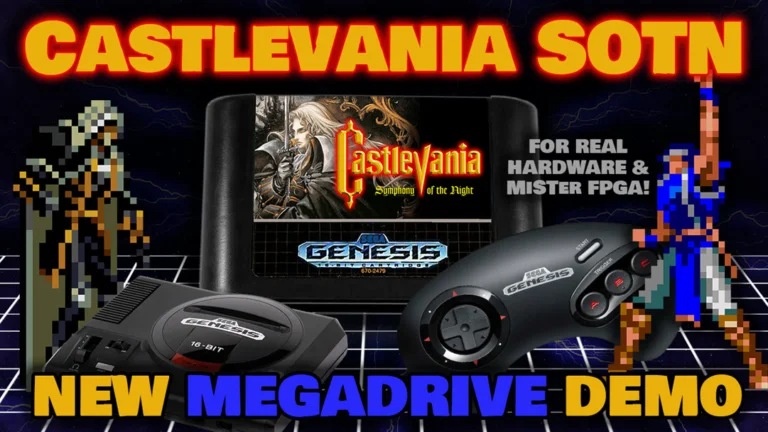 Download Playable Demo of SOTN Megadrive, Genesis Port