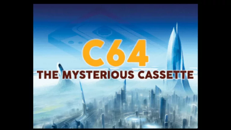 C64 the Mysterious Cassette - A new Commodore Amiga Adventure game featuring music by Allister Brimble!
