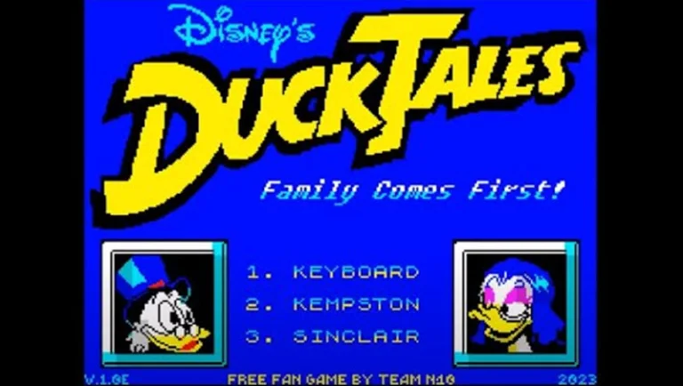 Duck Tales - Family Comes First! - Another fabulous speccy nod to Cartoon classic Duck Tales