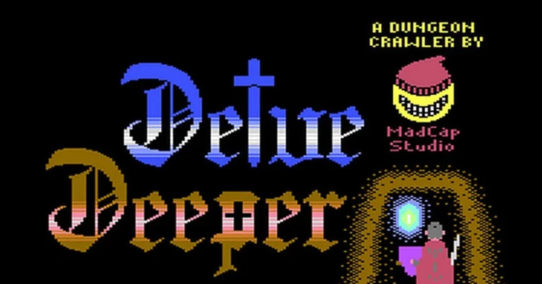 Delve Deeper - A heretical roguelike dungeon crawler for the Commdore 64.