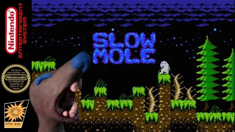 Mega Slow Mole is a Cool New Platformer for SEGA MegaDrave by SlowMoleStudio