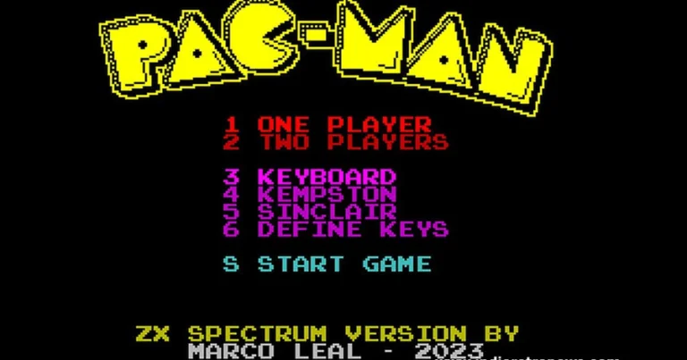 ZX Pac-Man Arcade - A ZX Spectrum version of Pac Man that is faithful to the Arcade!