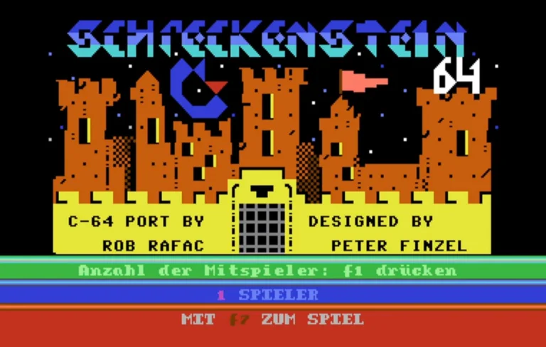 Schreckenstein 64 - A WIP port of the fabulous Atari 800/XL exclusive game Schreckenstein by Peter Finze