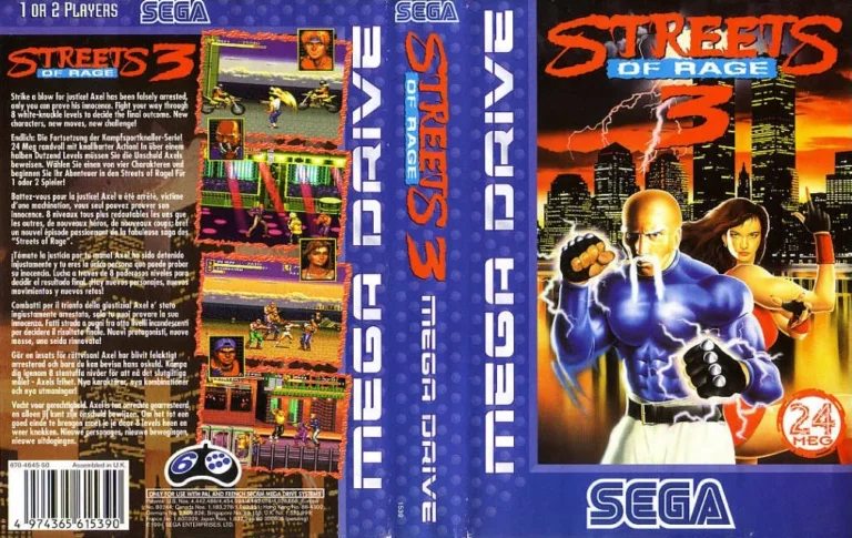 Retro Spotlight: Streets of Rage 3 is a 1994 SEGA Mega Drive Classic Released again in 2012 by SEGA