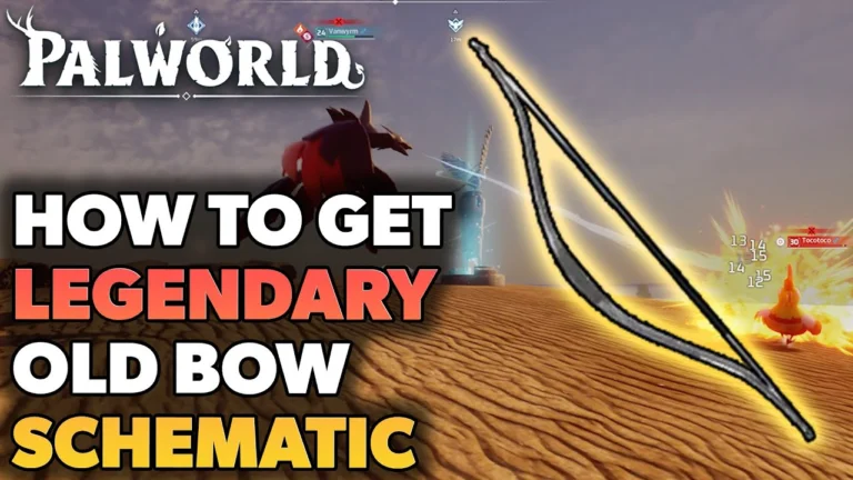 Legendary Old Bow in palworld | Source: Easy Earl