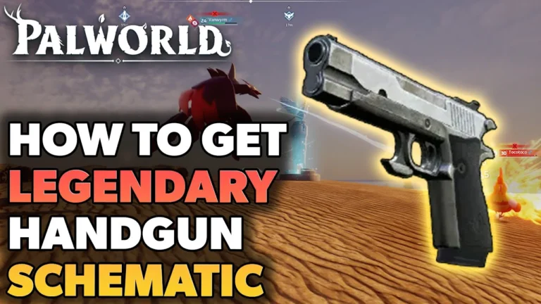 Legendary Handgun in Palworld | Image Source: Easy Earl