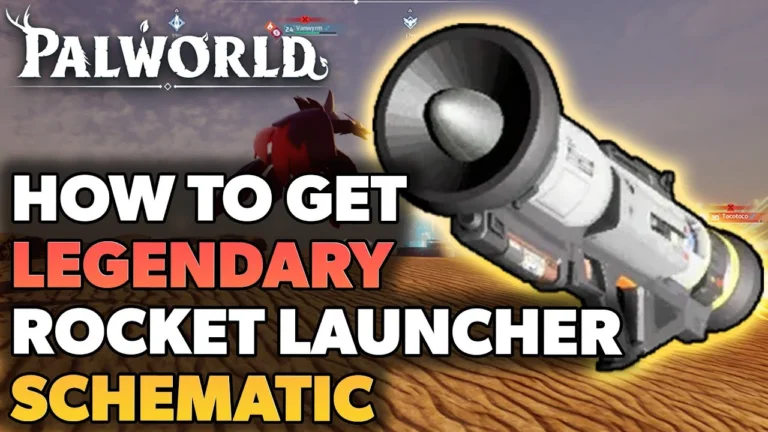 Legendary Rocket Launcher in Palworld | Image Source: Easy Earl