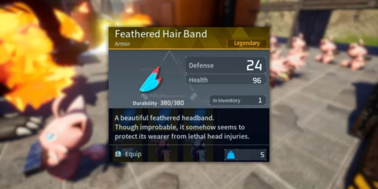 How to Get the Legendary Feathered Hair Band in Palworld