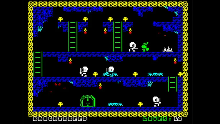 Mushroom Soup - A lovely albeit short ZX Spectrum game by Ottersoft