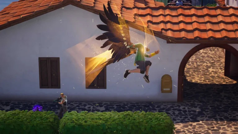 How to Hit an Opponent With Wings of Icarus Dive Bomb Attack in Fortnite Chapter 5 Season 2