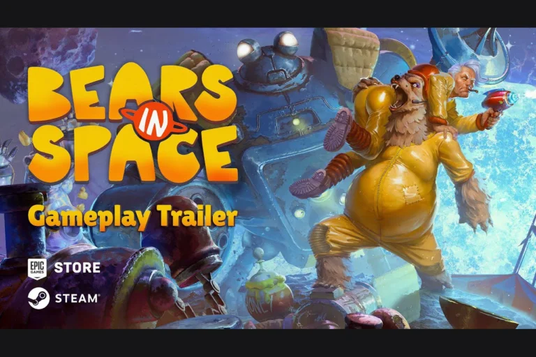 Bears In Space is a Cool 3D Action Adventure by Broadside Games and Ravenscourt