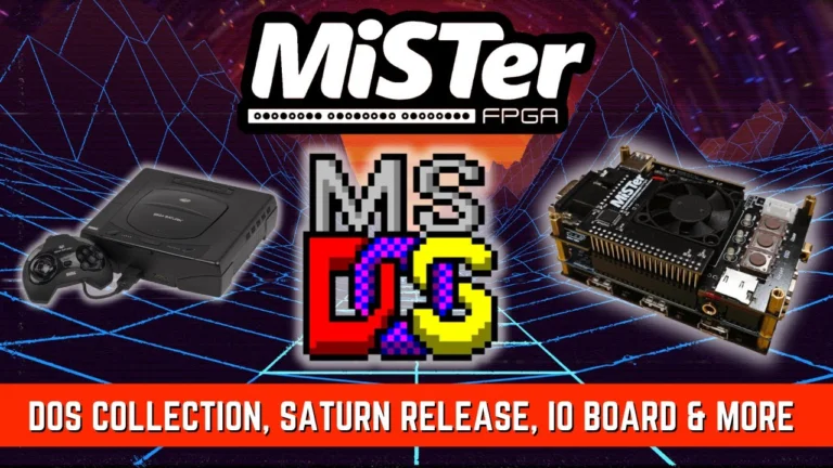 MiSTer FPGA News – DOS Collection, Saturn Release, IO Board