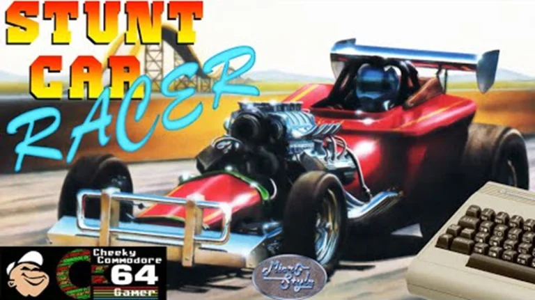Stunt Car Racer - A great game from the late 1980s gets a Apple II port!