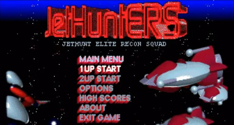 JetHuntERS - An Amiga preview of a new arcade shoot 'em up by Coagulus