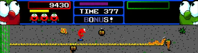 TURBO TOMATO is a Fun Top-Down Action Amiga by Nivrig Games