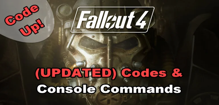 Fallout 4 Codes and Console Commands and More!